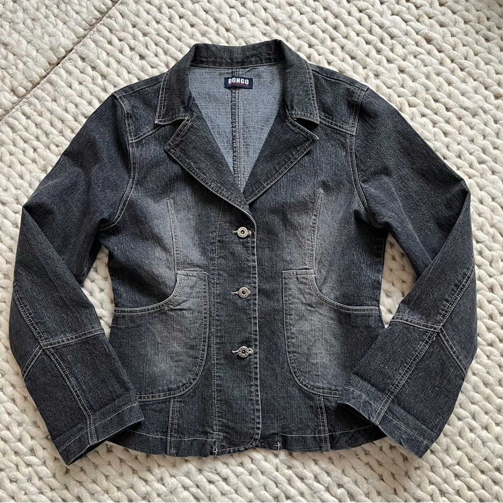 Bongo Black Denim Jacket | size 11